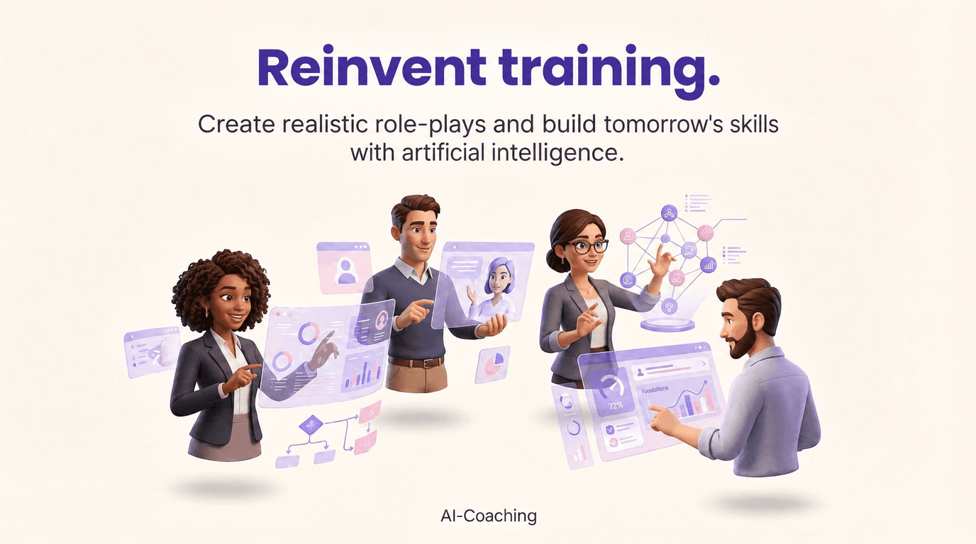Reinvent training: create realistic scenarios with artificial intelligence