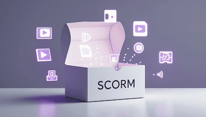 SCORM-compatible LMS