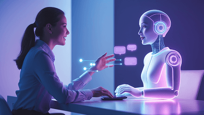 Natural dialogue with AI