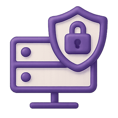 Secure hosting icon