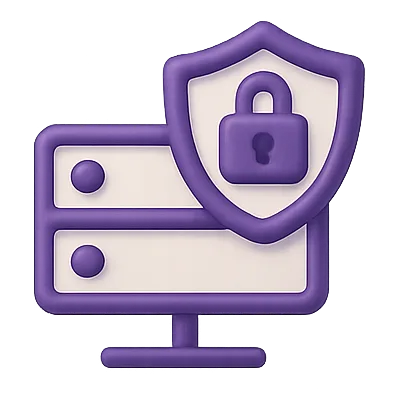 icon hébergement sécurisé