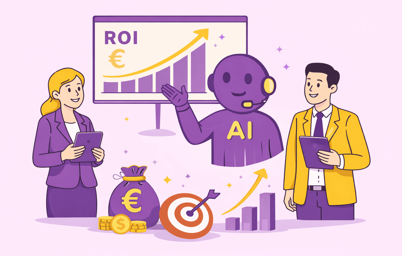 ROI d&rsquo;une formation IA commerciale : comment calculer l&rsquo;impact réel sur votre chiffre d&rsquo;affaires